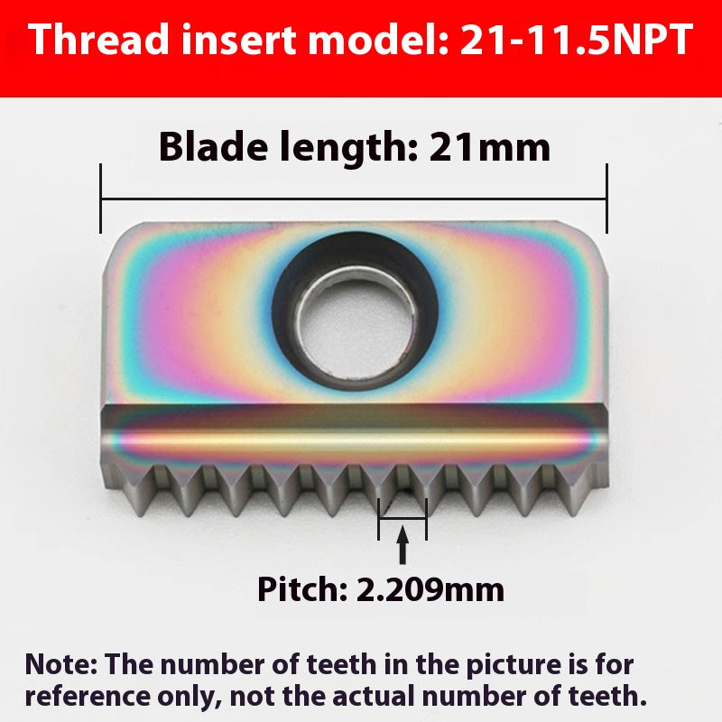 2061-SR00 machining center, thread milling shank, internal and external thread, comb shank, milling shank, lengthened single edge, double edge Shandong Denso Pricision Tools Co.,Ltd.